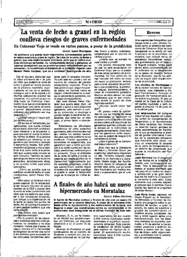 ABC MADRID 19-05-1986 página 35