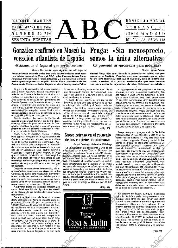 ABC MADRID 20-05-1986 página 13