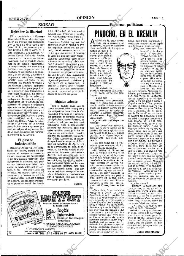 ABC MADRID 20-05-1986 página 17