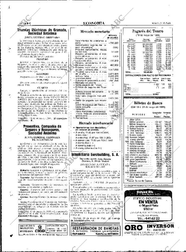 ABC MADRID 20-05-1986 página 68