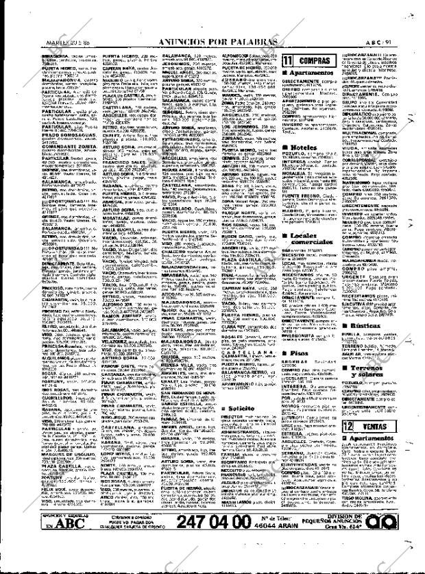 ABC MADRID 20-05-1986 página 91