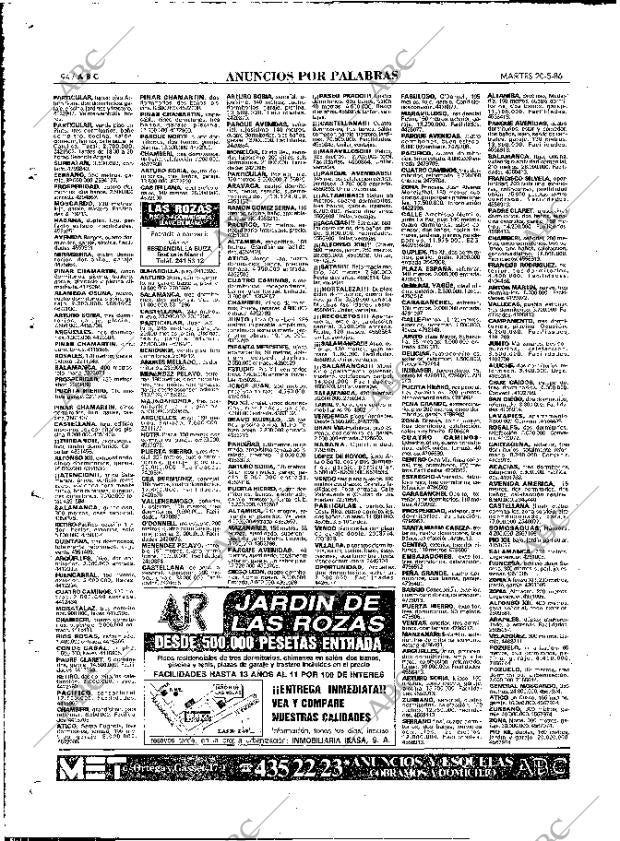 ABC MADRID 20-05-1986 página 94