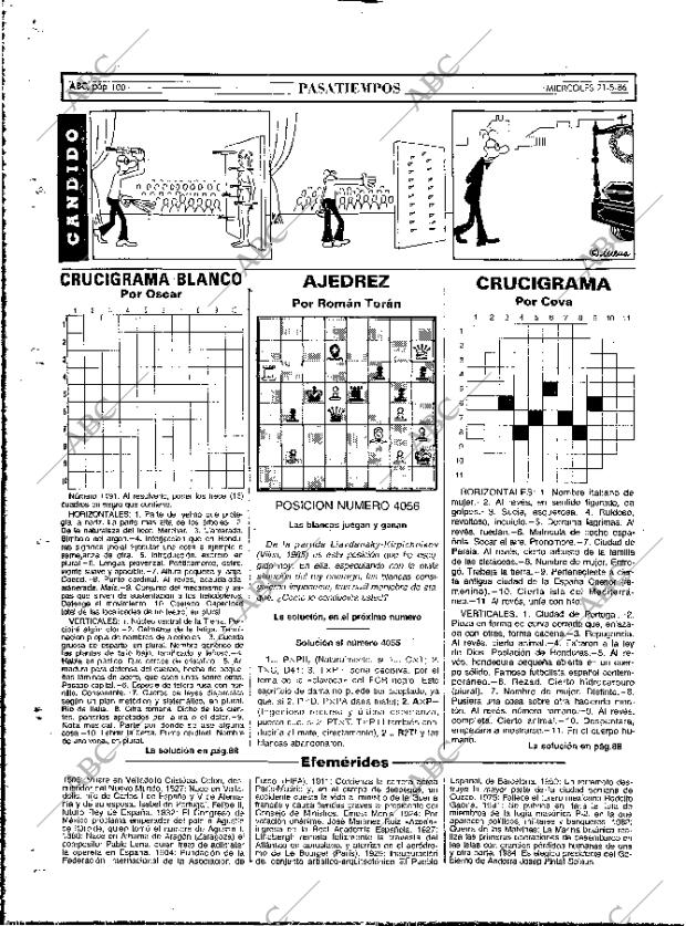 ABC MADRID 21-05-1986 página 100