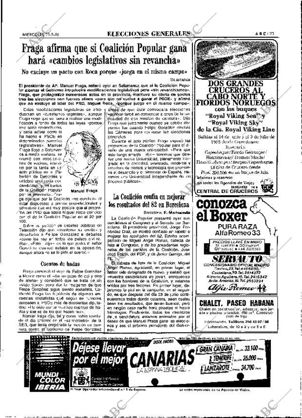 ABC MADRID 21-05-1986 página 23