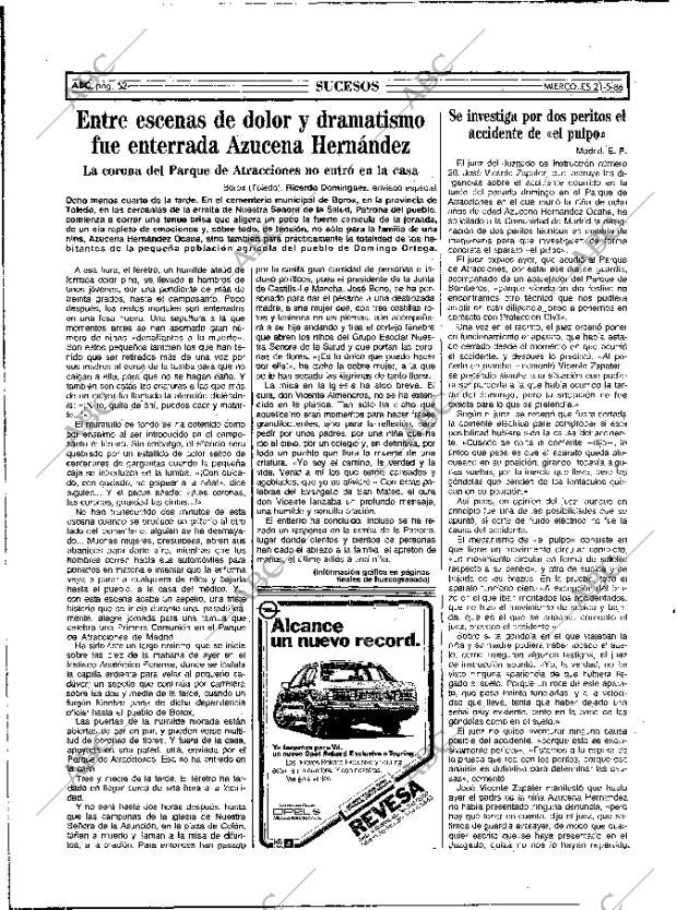 ABC MADRID 21-05-1986 página 52
