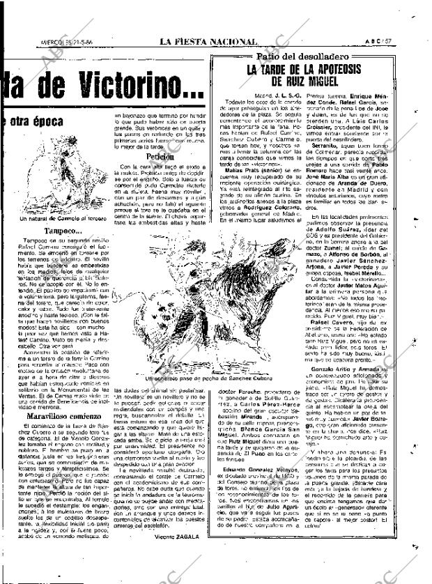 ABC MADRID 21-05-1986 página 57