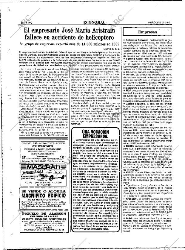 ABC MADRID 21-05-1986 página 60