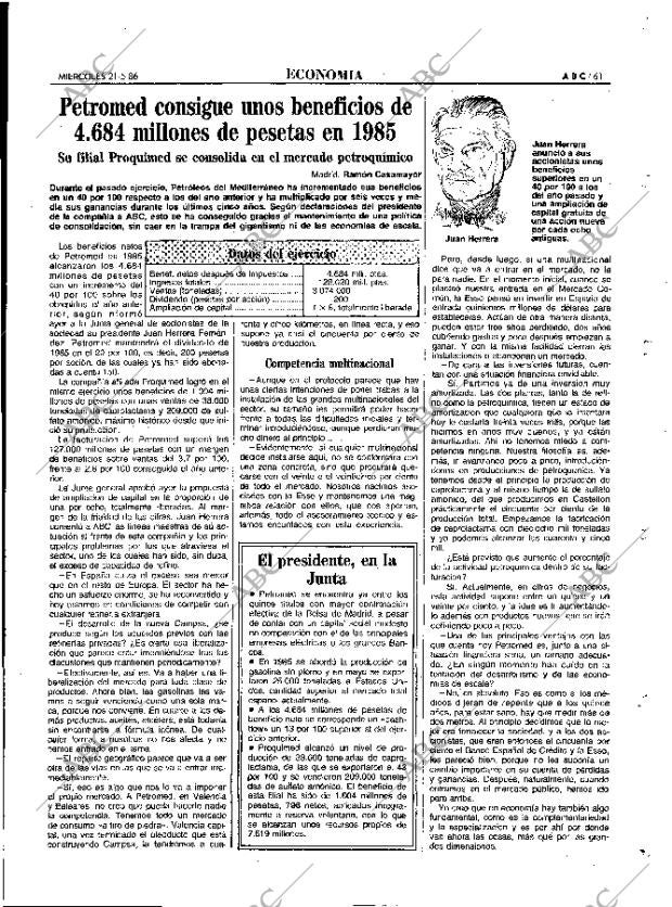 ABC MADRID 21-05-1986 página 61