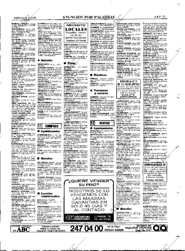 ABC MADRID 21-05-1986 página 91