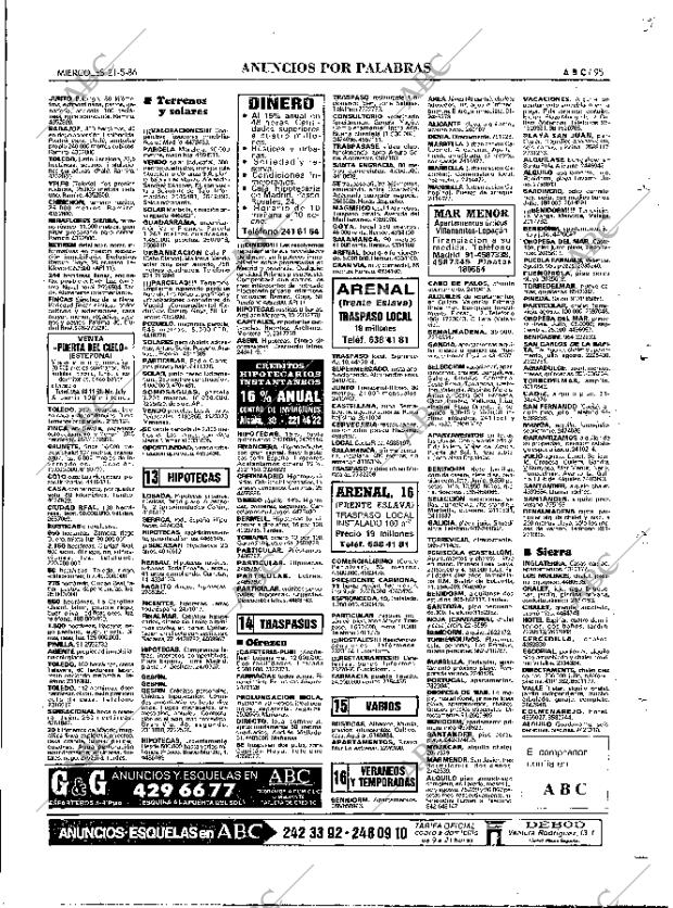 ABC MADRID 21-05-1986 página 95