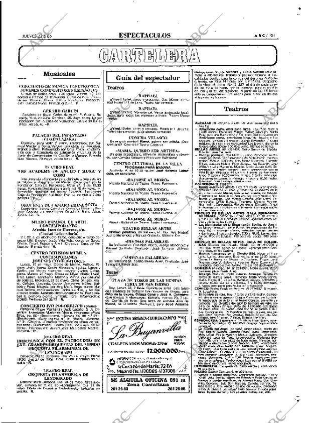 ABC MADRID 22-05-1986 página 101