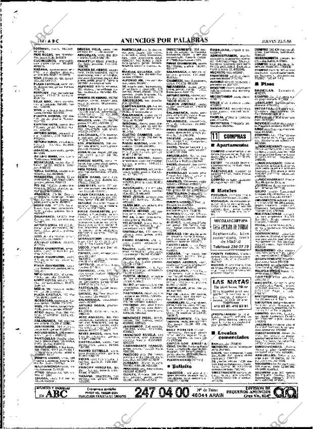 ABC MADRID 22-05-1986 página 114