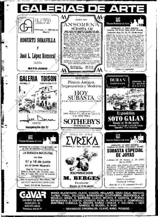 ABC MADRID 22-05-1986 página 126