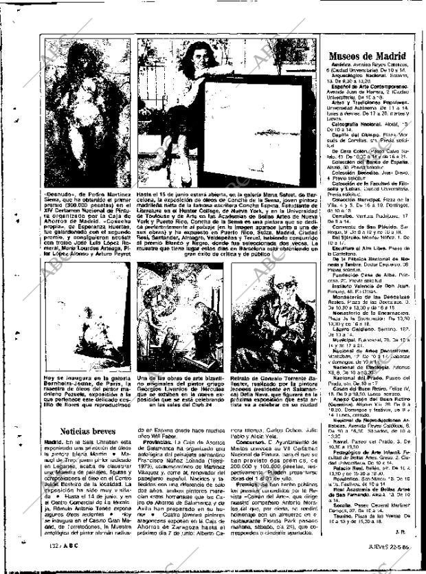 ABC MADRID 22-05-1986 página 132