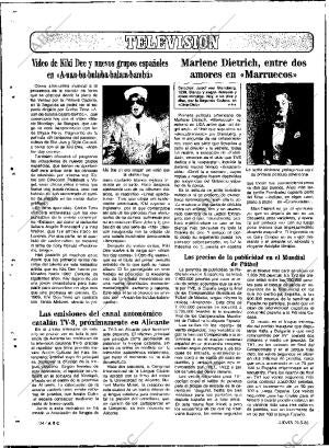 ABC MADRID 22-05-1986 página 134
