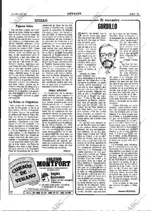 ABC MADRID 22-05-1986 página 25