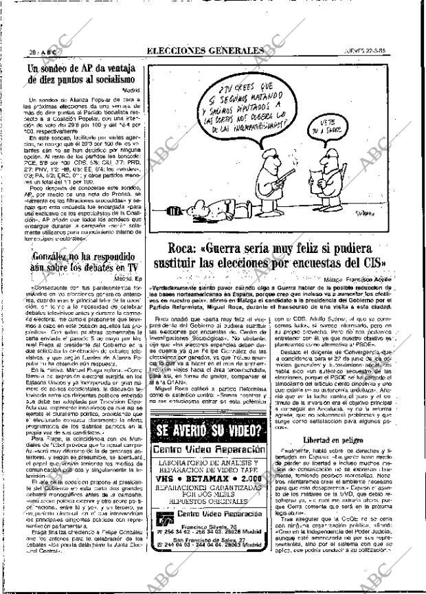 ABC MADRID 22-05-1986 página 28