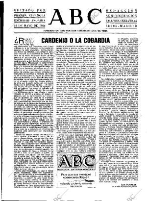 ABC MADRID 22-05-1986 página 3