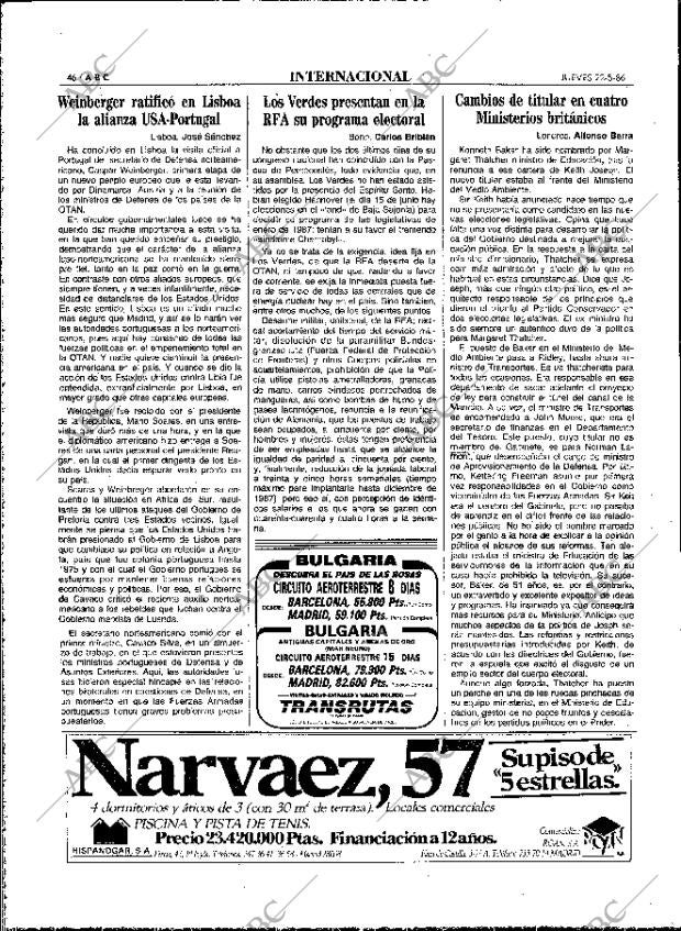 ABC MADRID 22-05-1986 página 46