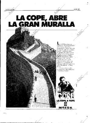 ABC MADRID 22-05-1986 página 87