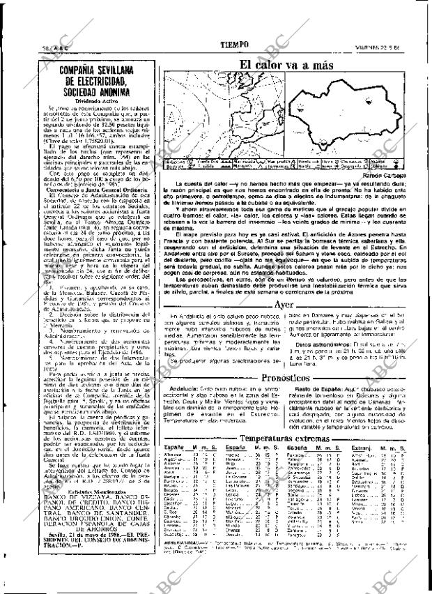 ABC SEVILLA 23-05-1986 página 58