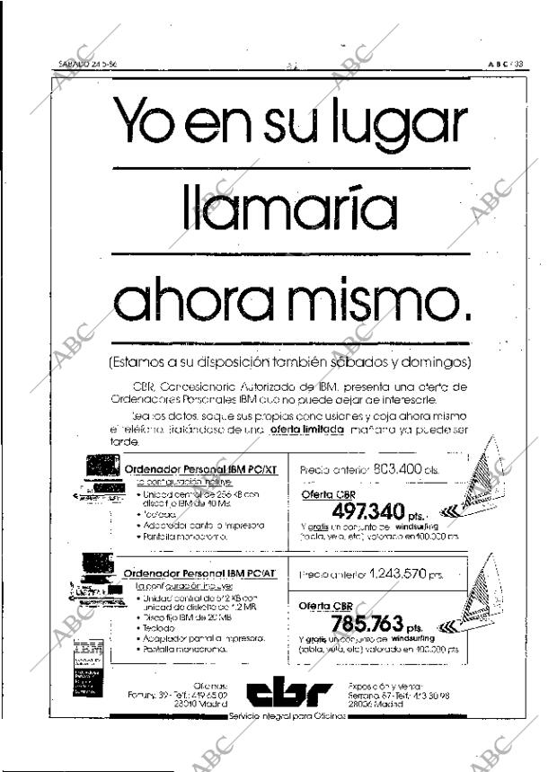 ABC MADRID 24-05-1986 página 33