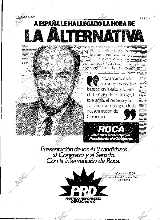 ABC MADRID 24-05-1986 página 35