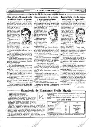 ABC MADRID 24-05-1986 página 41