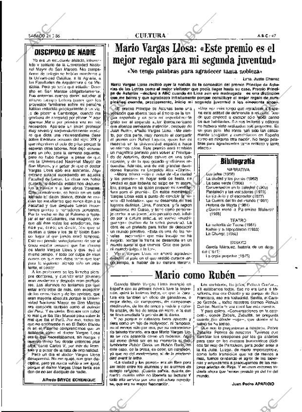 ABC MADRID 24-05-1986 página 47