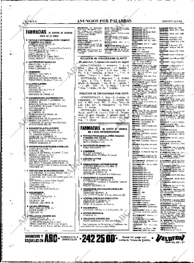 ABC MADRID 24-05-1986 página 92