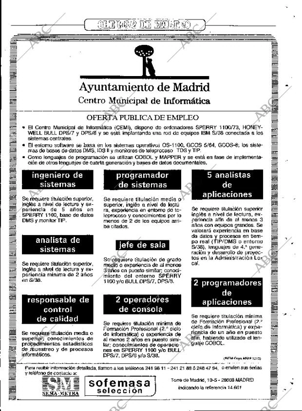 ABC MADRID 25-05-1986 página 137