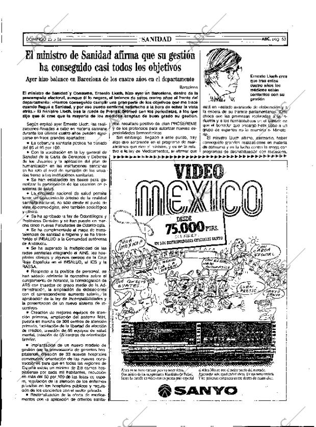 ABC MADRID 25-05-1986 página 63