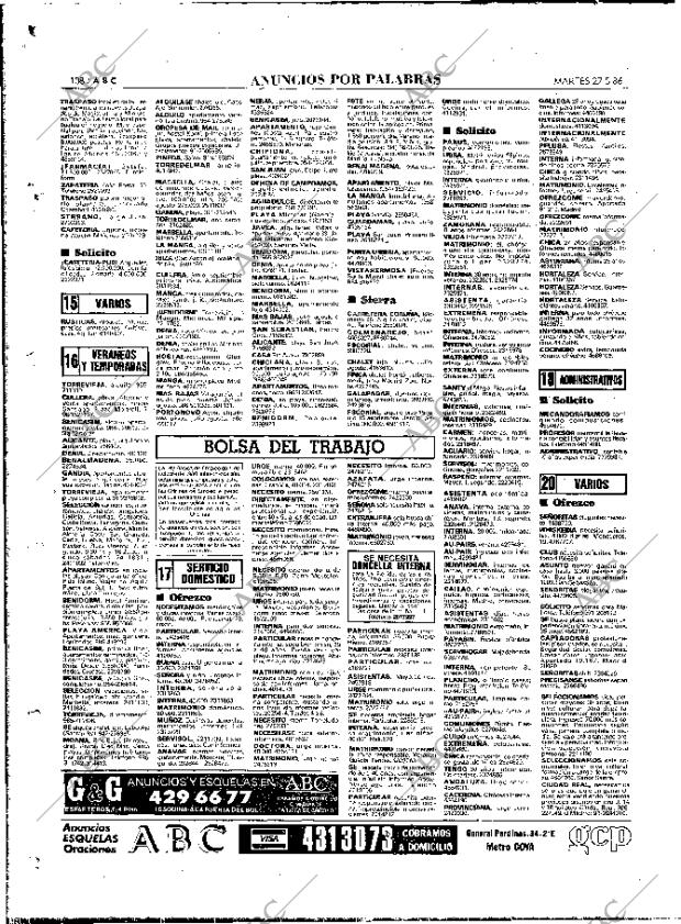 ABC MADRID 27-05-1986 página 108