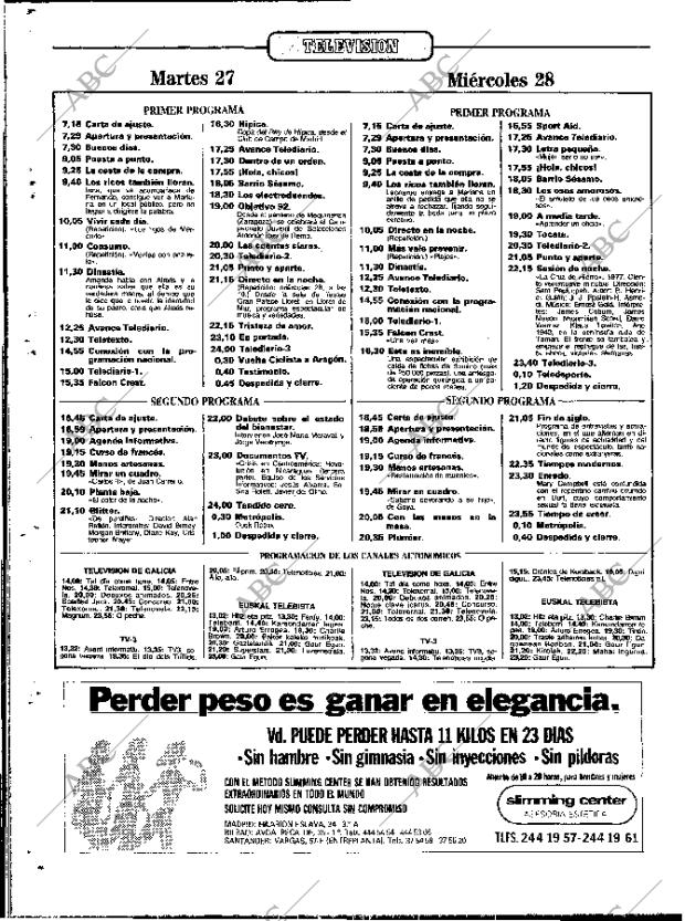 ABC MADRID 27-05-1986 página 118