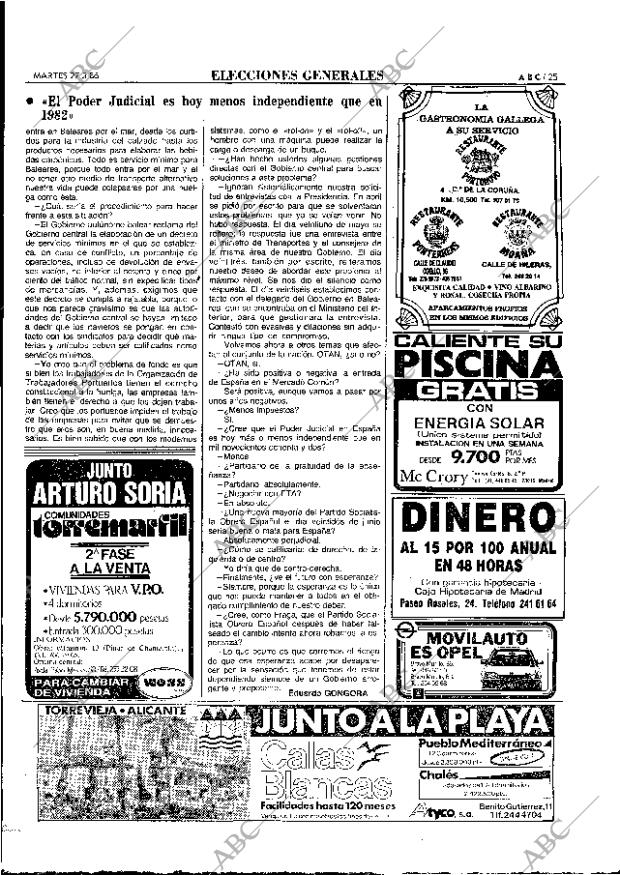 ABC MADRID 27-05-1986 página 25