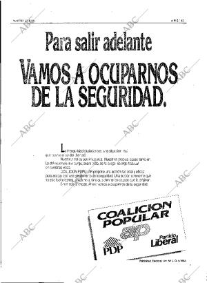 ABC MADRID 27-05-1986 página 43