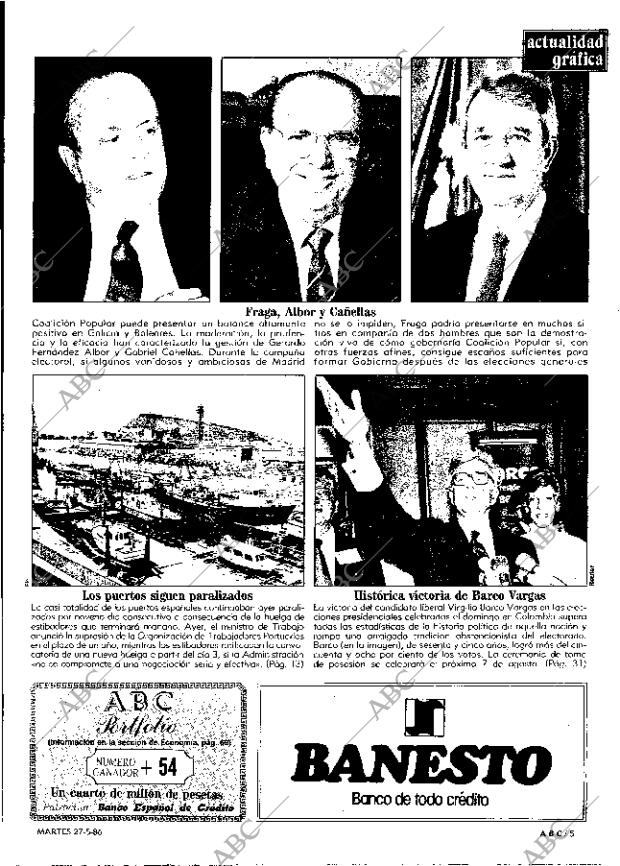 ABC MADRID 27-05-1986 página 5