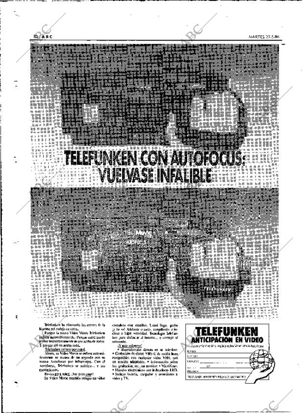 ABC MADRID 27-05-1986 página 82