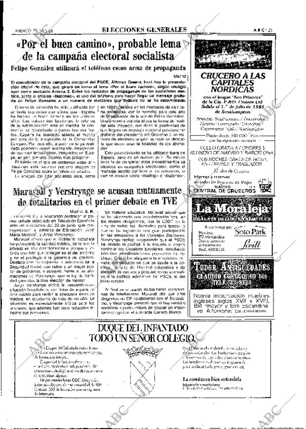 ABC MADRID 28-05-1986 página 25