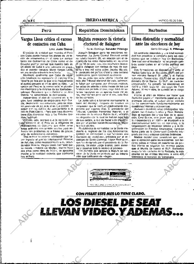 ABC MADRID 28-05-1986 página 42