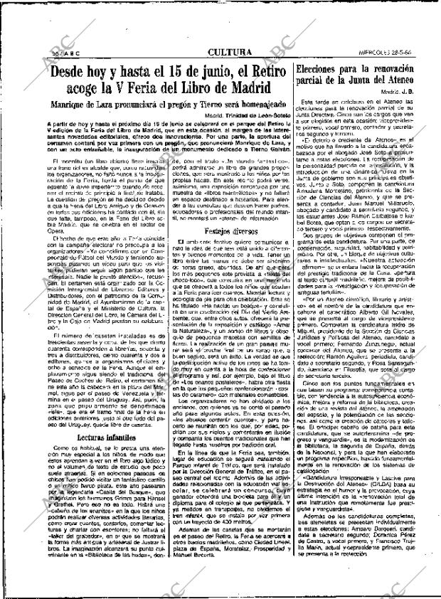 ABC MADRID 28-05-1986 página 56