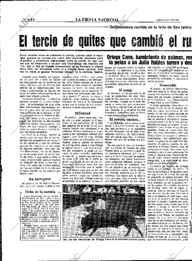 ABC MADRID 28-05-1986 página 64