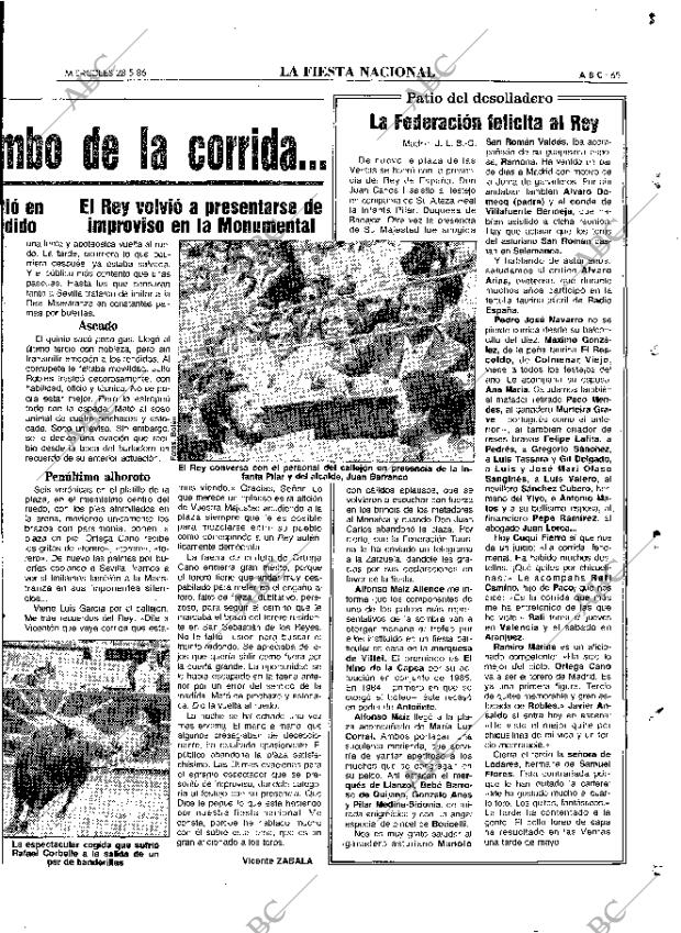 ABC MADRID 28-05-1986 página 65