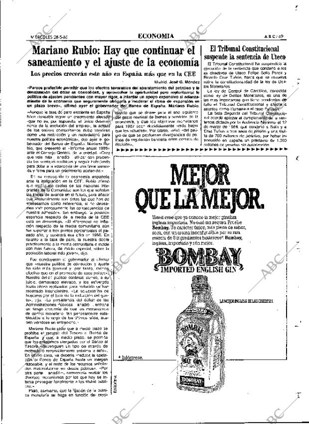 ABC MADRID 28-05-1986 página 69