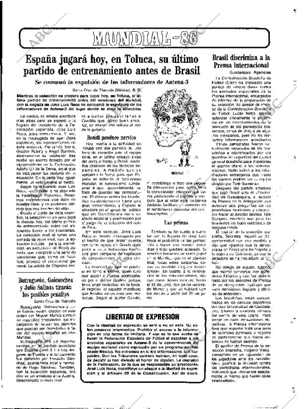ABC MADRID 28-05-1986 página 85
