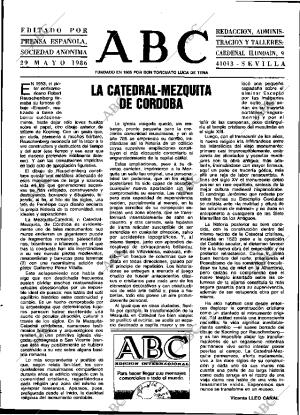 ABC SEVILLA 29-05-1986 página 3