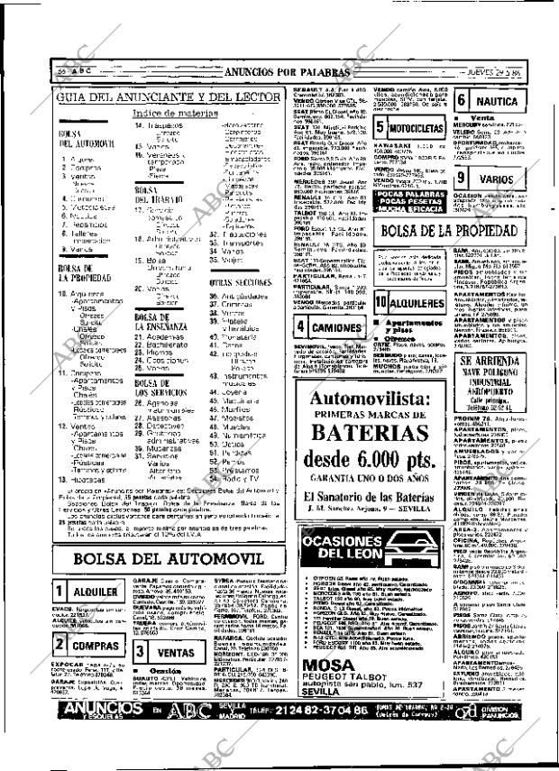 ABC SEVILLA 29-05-1986 página 66