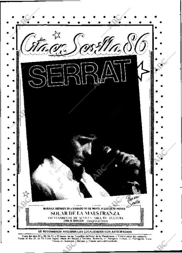 ABC SEVILLA 29-05-1986 página 76