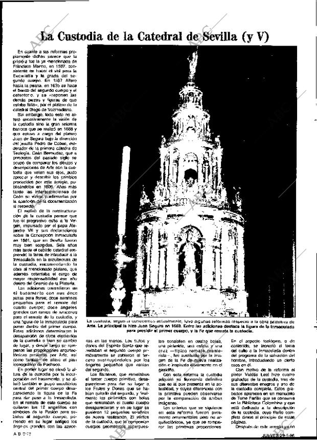 ABC SEVILLA 29-05-1986 página 78