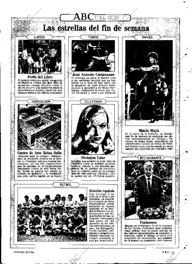 ABC MADRID 30-05-1986 página 121